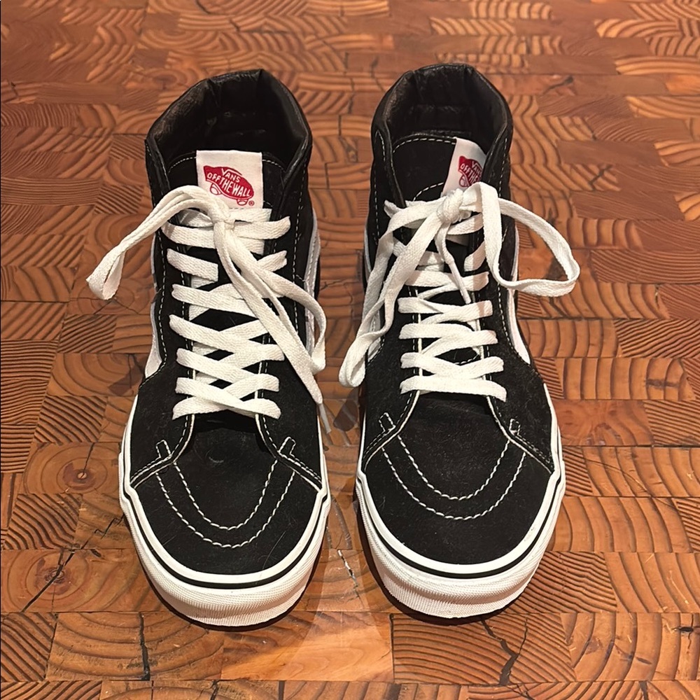 Vans high tops W10 M8.5 never worn